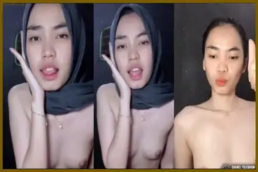 Cewe Jilbab Tocil Tiktoker Exclusive Joged Bugil